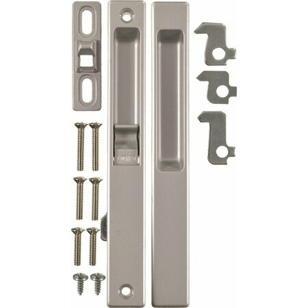 WRIGHT PRODUCTS V1195 Patio Door Latch, Aluminum, Flush Mounting 349167V1358